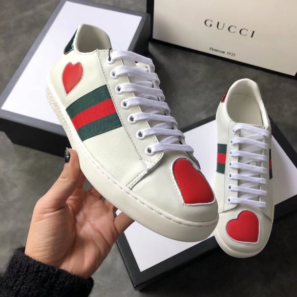 NEWGucci leather casual shoes for women main image 4